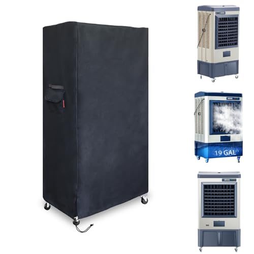 Outdoor Swamp 600D Heavy Duty Cooler Cover, Evaporative Air Cooler&Portable Air Conditioners Cover Fits Hessaire,Uthfy,AKIRES,Honeywell,Mountman,Air Choice,ROVSUN (33