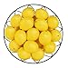 20 PCS Yellow Artificial Lemons, 3.7'' X 2.56'' Fake Fruit Lemons Artificial Lifelike Simulation Lemon for Home House Kitchen Party Decoration
