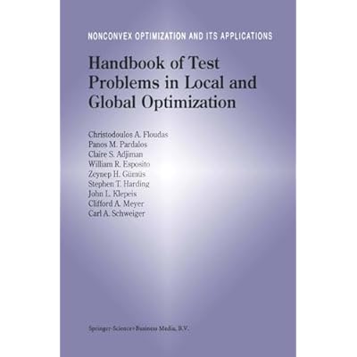 Handbook of Test Problems in Local and Global Optimization
