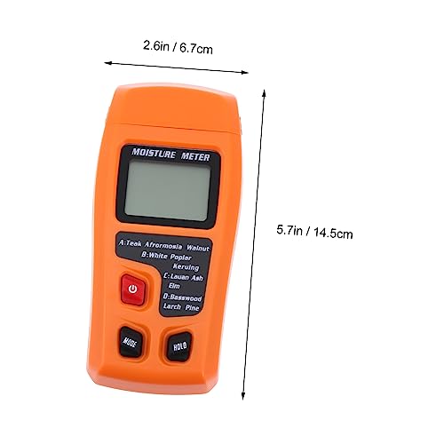 DECOMELODY 1pc Pinless Moisture Meter for Gardening Wooden Floor Moisture Detector Portable Tester