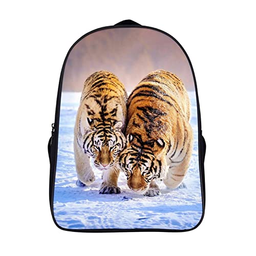 Sac à dos de mode tigre avec grand compartiment pour adolescent et voyage scolaire