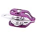equlup Micro Climbing Pulley, Outdoor Side Swing Double Pulley Aviation Aluminum High Strength Climbing Safety Equipment for Rock Climbing Mountaineering