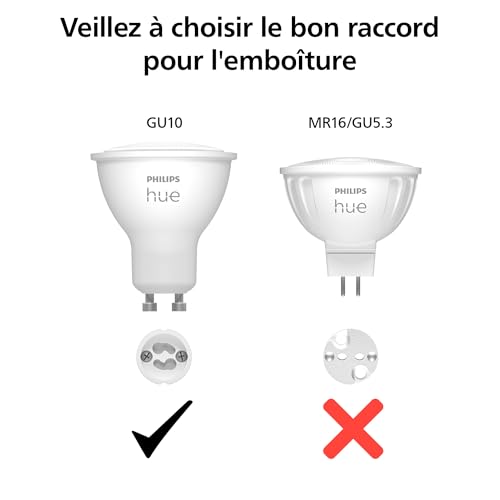 Ampoule connectée GU10 intelligente LED Bluetooth blanche et couleur - 5