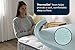 Serta ThermaGel Cooling, Pressure-Relieving Memory Foam Mattress Topper, 2 Inch, Full Blue