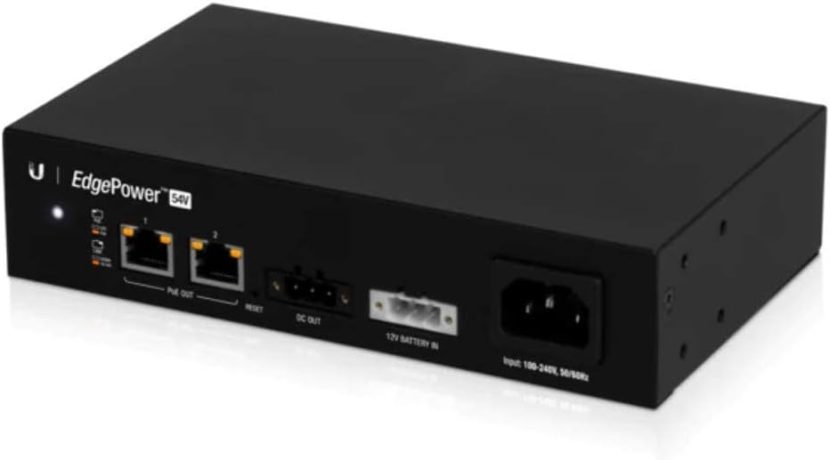 Ubiquiti Networks EdgePower 54V 72W DC Power Supply, EP-54V-72W (DC Power Supply with UPS and PoE)