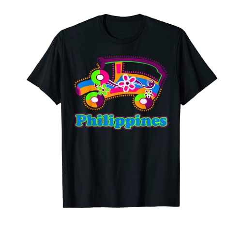 Chemises FILIPINO REPUBLIC pour hommes et femmes Philippines Jeepney T-Shirt
