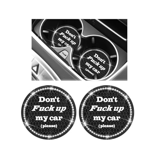 Posavasos para Auto con Diamantes, 2.75 pulg miniatura 1