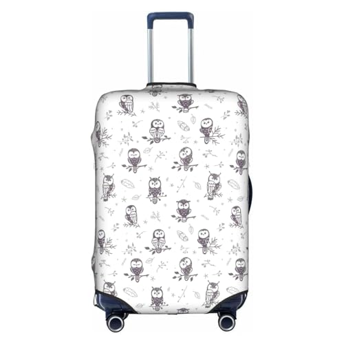 Housse de bagage hibou XL pour repérer facilement votre valise