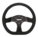 Sparco 015R353PSN Suede Steering Wheel