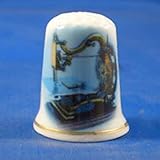 Porcelaine fine dé à coudre fabriqué en Stoke-on-Trent