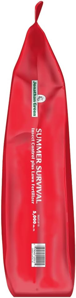Jonathan Green (12011) Summer Survival Insect Control with Lawn Fertilizer - 13-0-3 Grass Fertilizer (5,000 Sq. Ft.)