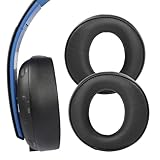 Premium Pelle proteica Cuscinetti auricolari di ricambio per Sony Gold Wireless PlayStation PS4 Cuffia Cuscinetti per cuffie
