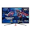 ASUS ROG Strix XG438QR, Monitor Gaming HDR da 43", 4K (3840x2160), 120Hz, AMD Freesync 2 HDR, HDMI 2.1, Antiriflesso, Gameplus, DisplayHDR 600, DCI-P3 90%, Telecomando, Nero