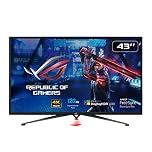 ASUS ROG Strix XG438QR HDR Large Gaming Monitor â€” 43- Inch, 4K (3840 x 2160), 120 Hz, FreeSync 2 HDR, DisplayHDR 600, DCI-P3 90%, Shadow Boost, 10W Speaker x2, Remote Control