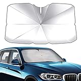 ✤Diseño universal: adoptando un diseño universal, la cubierta parasol para sombrilla de automóvil es adecuada para los parabrisas de la mayoría de los automóviles, como camionetas, SUV o minivans.