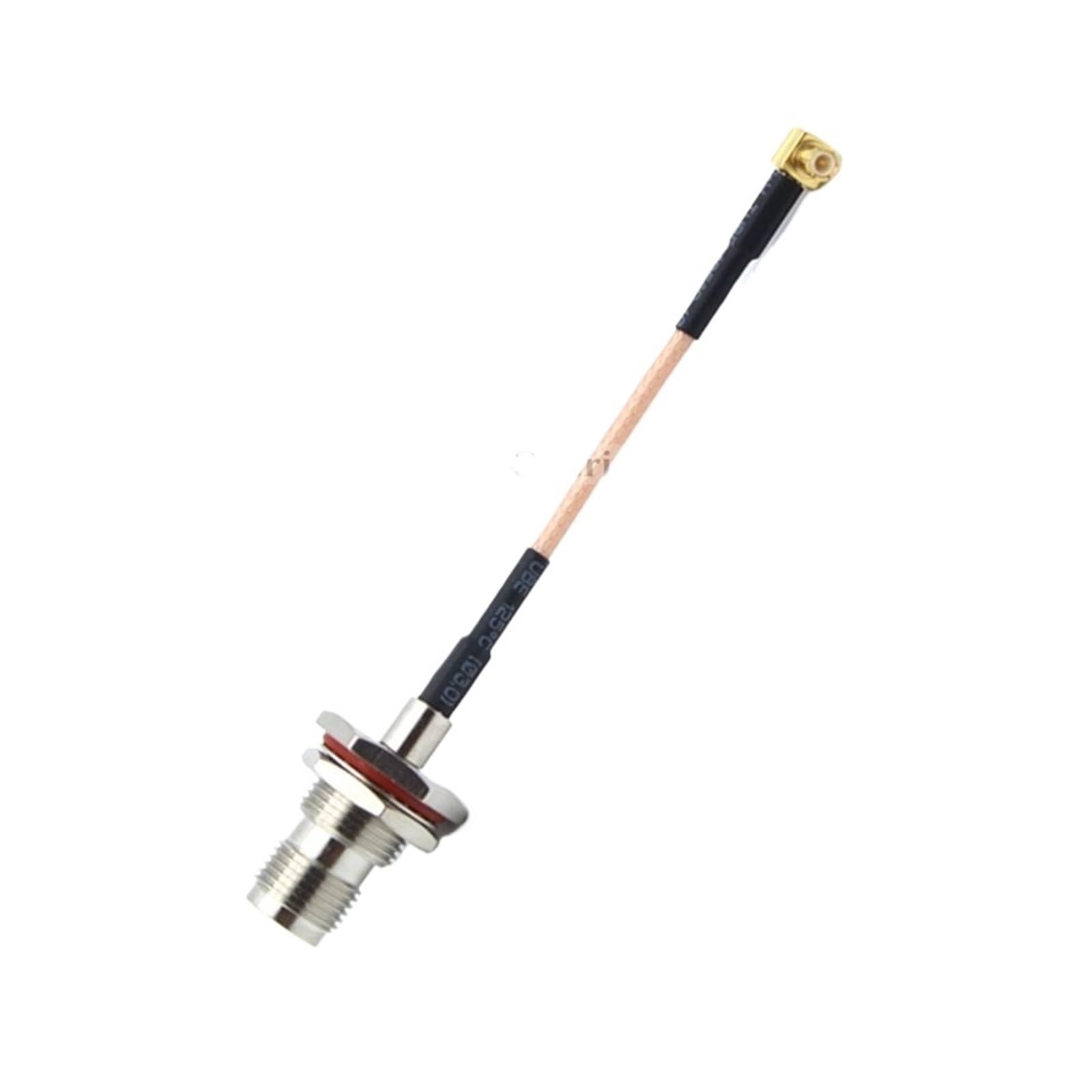 5 Connettori Coassiali TNC Femmina A Maschio MCX Ad Angolo Retto Da 50 Ohm
