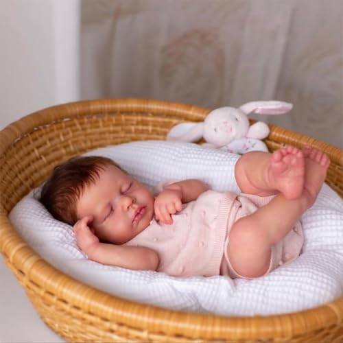 Zero Pam Muñecas Bebés Renacidas Realistas De Niña,50 CM Bebe Reborn, Muñecas De Silicona De Cuerpo Completo Que Parecen Reales,bebés Recién Nacidos De Silicona Que Parecen Reales