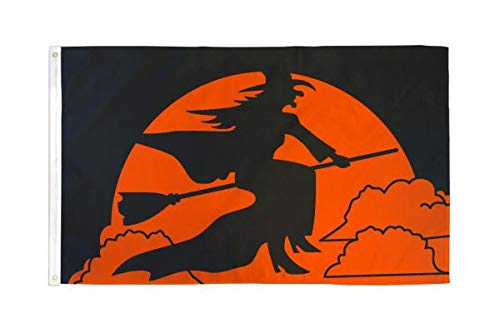Halloween Witch 3x5 ft polyester Flag