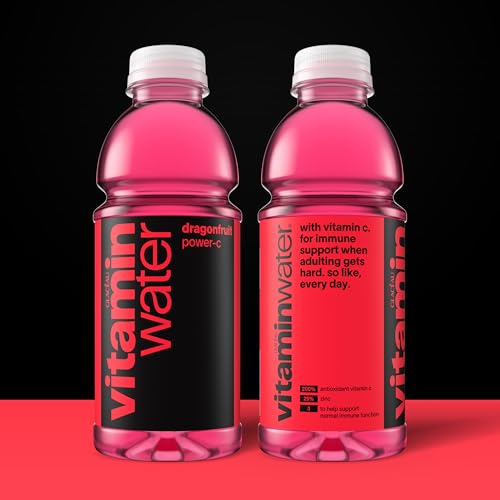 vitaminwater Power-C Dragonfruit, Flavored Water Beverage Bottles, 20 fl oz, 12 Pack by vitaminwater - Image 2