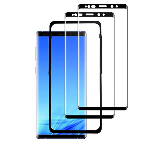 ZSYFFF Note 9 Screen Protector [2Pack], Note 9 Tempered Glass [3D Curved][Case Friendly][Alignment Frame] Screen Protective Film for Samsung Galaxy Note 9