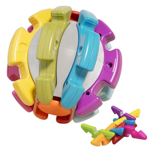 Giocattoli sensoriali per – Trasformazione Palla occupata per lo sviluppo prescolare; Gioco educativo al coperto per ragazzi e ragazze, regali di Natale e compleanno