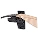 UPKOCH 2 Pairs Wall Mounted Bow Rack Bow Holders Display Easy to Install with Adhesive Durable Design for Storing and Showcasing