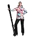 GSOU SNOW Skianzug Damen 2 Teilig, Skijacke und Skihose Set für Frauen - Wasserdicht Winddicht Atmungsaktiv Insoliert Warm mit Sturmkapuze