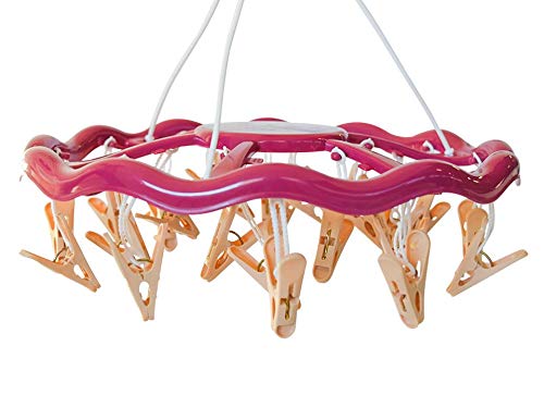 Mini Varal Vermelho 24 Prendedores Simona