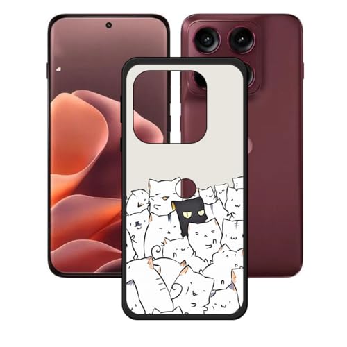 BMPNLSZ �K�p Motorola Edge 70 Pro�p�ėpTPU�ی�J�o�[�A�t���L�V�u���V���J�Q���C�g�\�t�g�V�F���w�ʕی�J�o�[Motorola Edge 70 Pro�p�o���p�[�S���ی�J�o�[(6,78") - WZ21