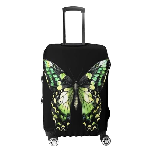 Colorful Elegant Swallowtail Butterflys Luggage Covers Washable Travel Suitcase Cover Elastic Baggage Protector4