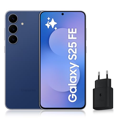 Samsung Galaxy S25 FE, Smartphone Android 5G avec Galaxy AI, 128 Go, Chargeur secteur rapide 25W...