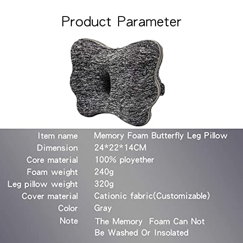 Vertdens Knee Pillow For Side Pillow, Memory Foam Knee Pillow, Suitable For Relieving Leg, Back, Knee Pain, Improving Sleep Quality, Butterfly Side Pillow Leg Pillow… #TOP5
