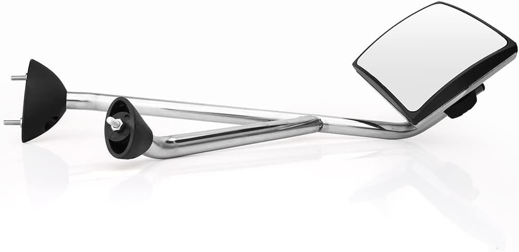 Hood Mirror Assembly Compatible with International ProStar (2008-2017), International Prostar Hood Mirrors, Driver Left & Passenger Right Side (A Pair, Chrome)