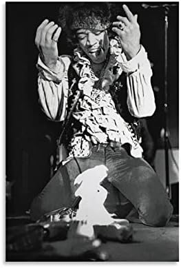 Ji.mi Hendrix (2) Canvas Poster Bedroom Decoration Landscape Office Valentine's Birthday Gift Unframe-style12x18inch(30x45cm)