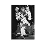 Ji.mi Hendrix (2) Canvas Poster Bedroom Decoration Landscape Office Valentine's Birthday Gift Unfram