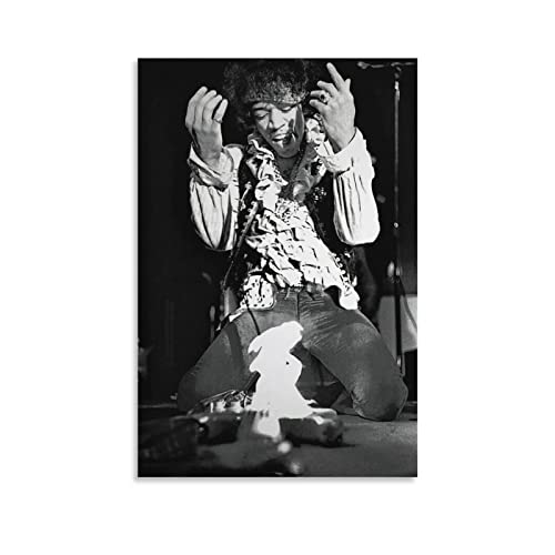 Ji.mi Hendrix (2) Canvas Poster Bedroom Decoration Landscape Office Valentine's Birthday Gift Unframe-Style12X18Inch(30X45Cm) #TOP2