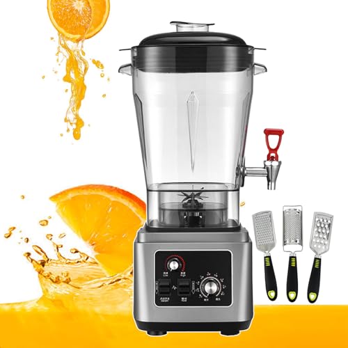 forplubossmmp 2900W Stand Mixer Countertop Blenders, Food Processors and Grinder w/7 Gears Speed, Electric Drink Machine Ice Blender for Smoothies, Mixing and Food Processing (11L/15L/19L), 15L