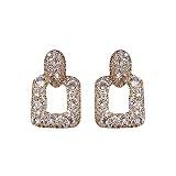 Hoop Earring Set Earrings For Women Internet Famous Stud Earrings Design Elegant Upside Down Hoop (F, 1)