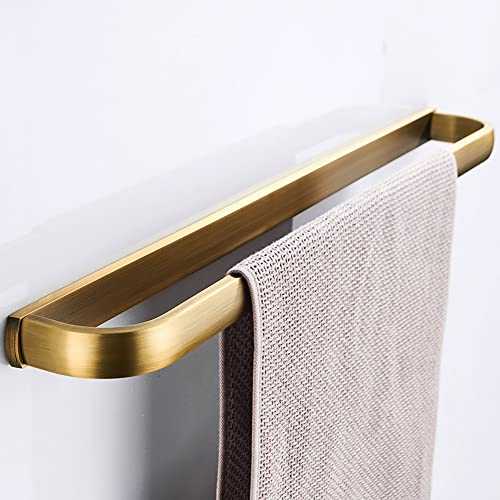 Leyden GHQ-8101F Brass Towel Bar, Antique Bathroom 23.6 Inch Bath Towel Holder Rack thumb #6
