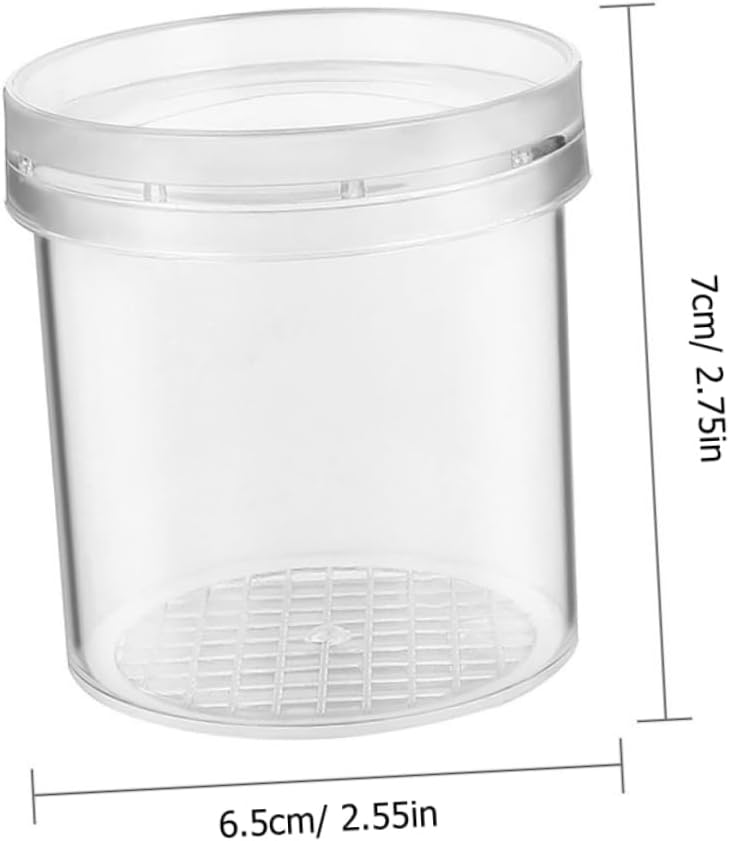 BESTOYARD Portable Insect Observation Cup Magnifying Glass Multi-Function Critter Feeding Box for Boys and Girls Small Magnifying Container for Insects and Butterflies