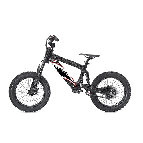 STICKERFXGRAPHICS Revvi 18 Kids Electric Balance Bike Graphics Kit | High-Tack Vinyl Sticker Set