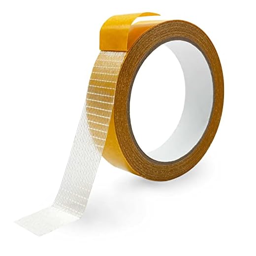 Birllaid Fabric Tape Multifunctional Double Sided Tape,Clear Tape for Clothes,Double Stick Carpet Tape Heavy Duty 1inchx33FT(10m) High Stickness Strong 2 Sided Tape