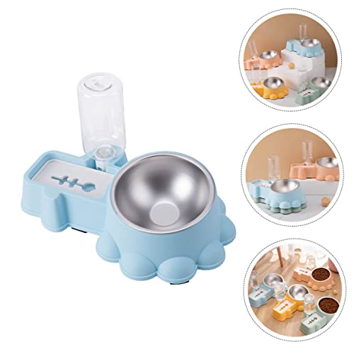 Beaupretty 1 Conjunto Tigela De Estimação Dispensador De Água Para Cães Alimentador Automático Estaç