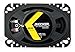 KICKER DSC460 4x6-Inch (100x160mm) Coaxial Speakers, 4-Ohm (Pair)