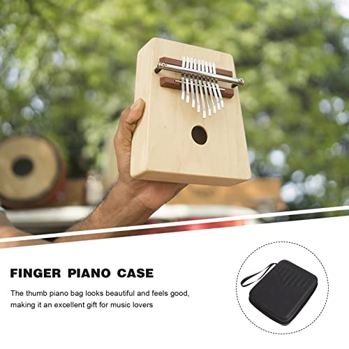 ARTIBETTER Caixa de armazenamento portátil de piano portátil de piano de piano Kalimba