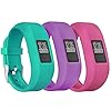 Mosstek Compatible with Garmin Vivofit 3/Vivofit Jr/Vivofit Jr 2 Bands for Kids Girls Boys Women, Colorful Cute Soft…
