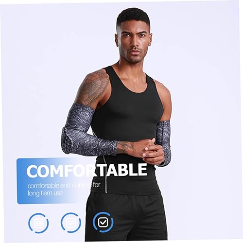 Balacoo 2 Unidades braço de choque zip injuria manga de antebraço de futebol faixas de braço de fute