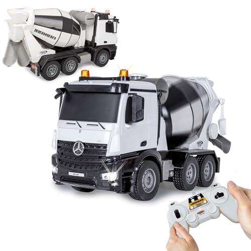 JAMARA Fahrmischer Mercedes-Benz Arocs Liebherr 1:20 2,4GHz - Offiziell...