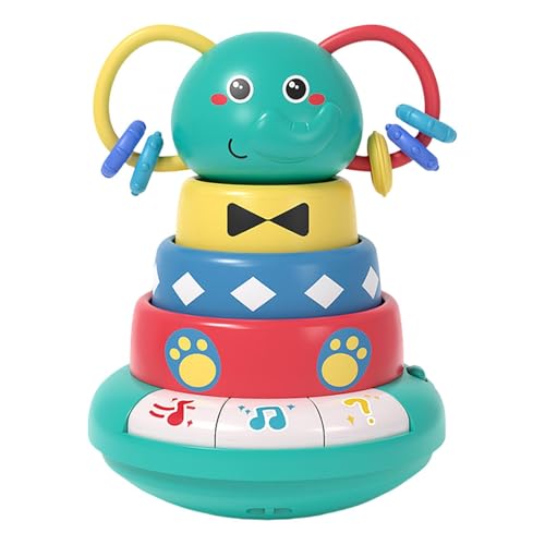 Jouets empilables pour éléphants pour animer la crèche et la maison
