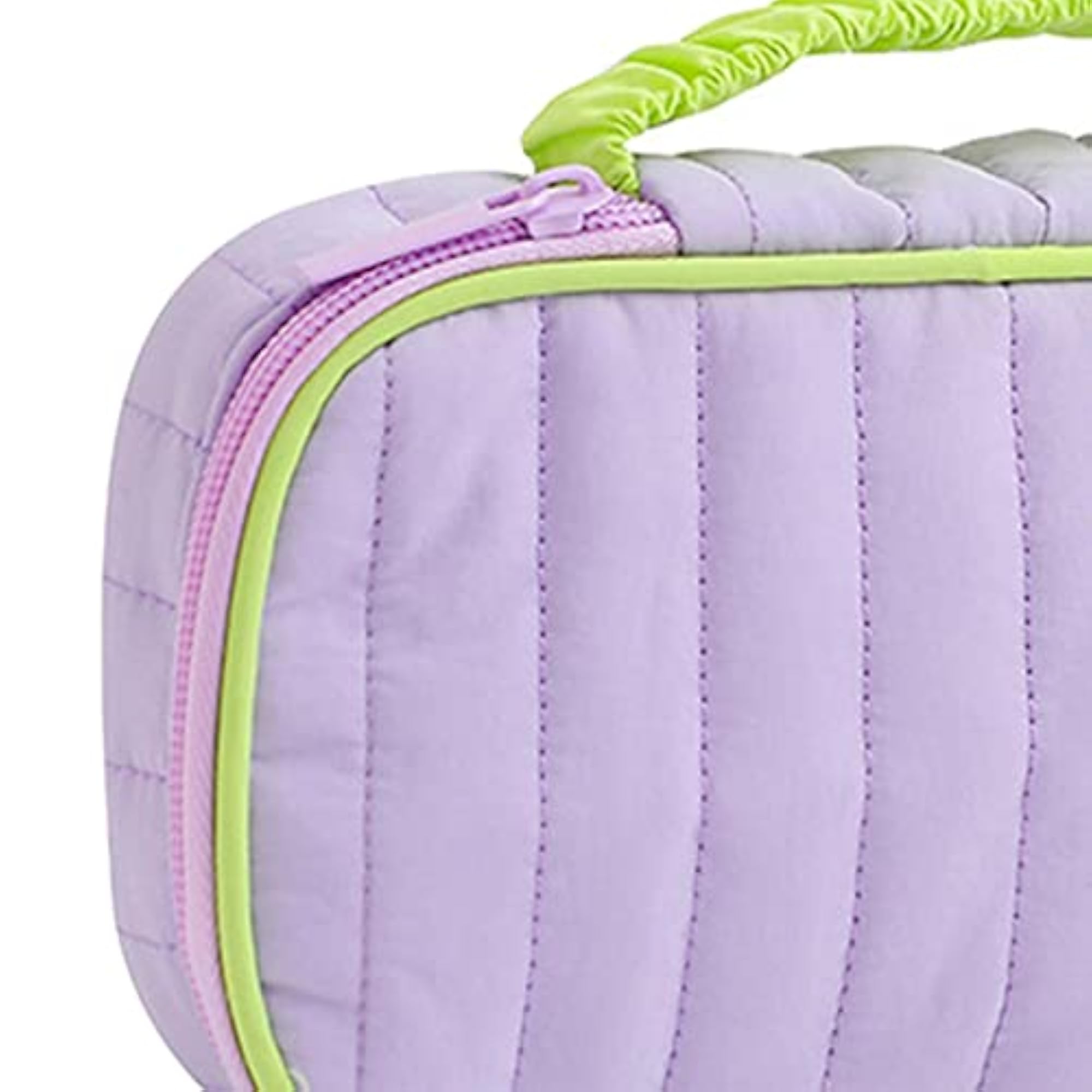 Squeeze Top Small Makeup Bag for Hairpins & Lipstick, Green